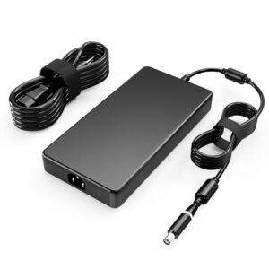 240W AC Charger Fit for Dell G15 5000 Gaming Laptop Charger,Dell G15 5510 5511 5515 (ryzen Edition) 5520 5521 (Special Edition) 5525 5530 5535,Alienware 240W Power Supply