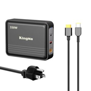 330W Lenovo Legion 7i GaN Laptop Charger with XT60 Port (20V/16.5A) 11/45mm PD 3.0 Fast Charging Adapter, Compatible with Legion Slim 7i N9000K Y9000X R9000P- Gaming & Engineering Laptops Charger