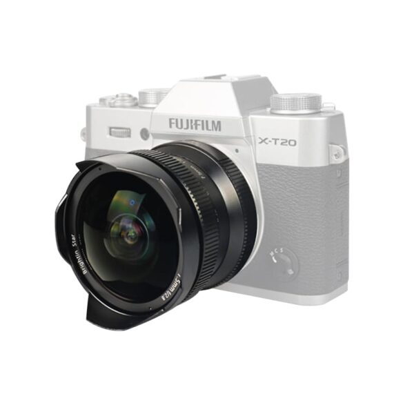 7.5mm F2.8 III Wide Angle Fisheye Lens for Panasonic LUMIX,Olympus Micro 4/3 Mount Mirrorless Cameras, Manual Focus Prime APS-C Lens Fit for G7, GX85, GX9, G95, GH5, GH6, G100, G9 - Image 5