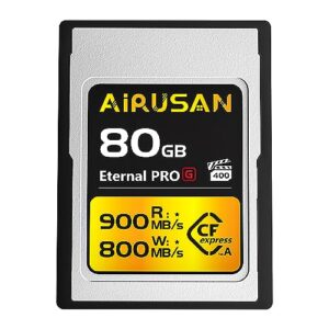 80GB CFexpress Type A Card, Up to 900MB/s Read Speed & 800MB/s Write Speed, CFexpress Type A Compatible with Sony Alpha Sony FX Cameras 120P RAW 4K/8K Video Recording