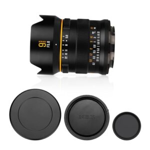 9mm F5.6 L-Mount Lens for Leica Panasonic Sigma, Full Frame 132° Ultra Wide Angle Manual Focus Prime Mirrorless Camera Lens for SL SL2 T TL TL2 TL18 CL LUMIX S1 S1R S1H