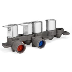 AJU75152602 LG Washer Water Inlet Valve Assembly OEM compatible with WT7100CW/WT7150CW/WT7405CW/WT7400CW/WT7305CV/WT7900HBA, Replaces 5221EA1008S PD00060681, Fits LG Washing Machine Series