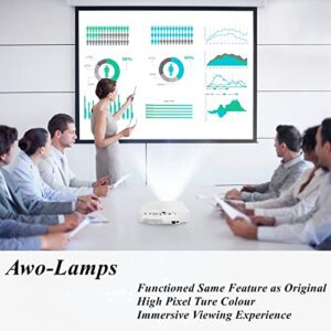 AWO Original UHP225W Lamp Bulb for LMP-H220,LMP-E221,LMP-E220,LMP-D214 for Sony VPL-VW385ES,VPL-VW360ES,VW285ES,VPL-SW620C,VPL-SW630C,VPL-SW630M,VPL-SW635C,VPL SW-631,VPL SW631C,VPL SW636C,VPL-EW345