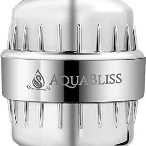 AquaBliss High Output Revitalizing Shower Filter – Reduces Dry Itchy Skin, Dandruff, Eczema, and Dramatically Improves The Condition of Your Skin, Hair and Nails – Chrome (SF100)