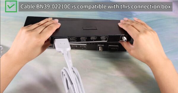BN39-02210C One Connect Cable Compatible with Samsung TV mu7000f mu800d mu850d mu8000f mu8500f mu9000f 4K Smart LED TV,3m/9.8 ft - Image 8