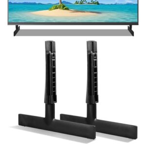 BN63-19338B with Samsung TV Legs for UN55AU8000FXZA UN50AU8000FXZA UN50CU8000FXZA UN55CU8000FXZA OEM Legs Replacement Screws Not Required