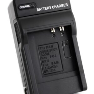 CGA-S007 Wall Charger for Panasonic DMC-TZ11, DMC-TZ15, DMC-TZ4, DMC-TZ5, Lumix DMC-TZ1, DMC-TZ2, DMC-TZ3, DMC-TZ4K, DMC-TZ4S, DMC-TZ50 and More with Foldable Plug