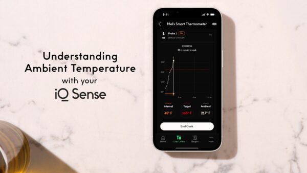 CHEF iQ Sense Smart Wireless Meat Thermometer with Ultra-Thin Probe, Unlimited Range Bluetooth Meat Thermometer, Digital Food Thermometer for Remote Monitoring of BBQ Grill, Oven, Smoker, Air Fryer - Image 8