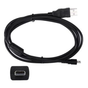 Camera Data Charger Cable for Sony Cybershot DSC-H400 DSC-W830 DSC-W800 DSC-W530 DSC-TF1 DSLR-A900 Alpha 900 α900, USB Data Transfer Charging Cord 5FT
