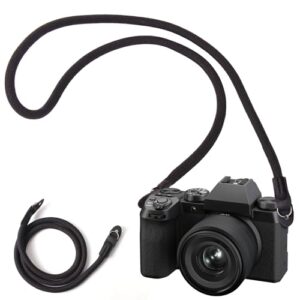 Camera Strap Compatible with Fujifilm x100vi,xt30 ii, x100v,xs10,x-s20,x-s20,x-t1,xt2,Nylon Climbing Rope Camera Neck Shoulder Strap Compatible with Fujifilm Camera