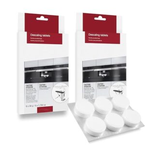 Coffee Maker Descaling Tablets, Can Remove Limescale, Grease, Residues, No Foreign Matter Residue, Prolong the Service Life of the Coffee Machine, Two Boxes (12 Tablets)