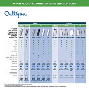 Culligan P5-4PK P5 Whole House Premium Water Filter, 8,000 Gallons, Value 4-Pack, White, 4 Count (Pack of 1)