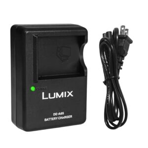 DE-A65 Camera Battery Charger for Panasonic： LUMIX DE-A65A DE-A65B DE-A65BA DEA65 DEA65A DEA65B DMC-ZS1 ZS3 ZS5 ZS7 ZS8 ZS10 Camera DMW-BCG10GK Charger Power Supply