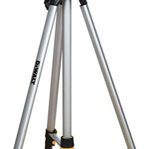 DEWALT Laser Level Tripod, ¼ x 20 Thread Mount, Collapsible Legs, Non-Skid Feet, Carrying Pouch Included (DW0881T)
