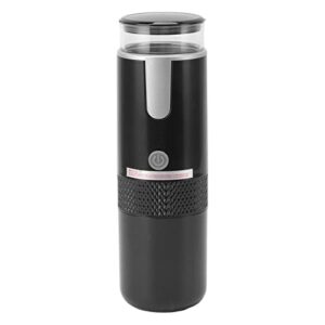 Diydeg Portable Espresso Machine, Travel Maker Compatible for Capsules Ground Coffee, Handheld Coffee Maker Manually Operated for Camping Hiking Car Office