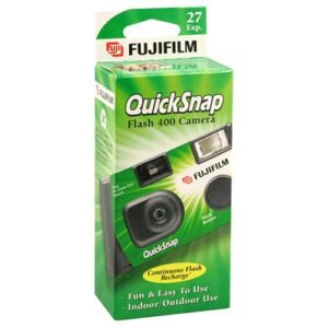 Fujifilm QuickSnap Flash 400 Disposable 35mm Camera – 8 Pack