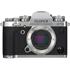 Fujifilm X-T3 Mirrorless Digital Camera (Body Only) – Silver