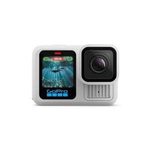 GoPro Limited Edition HERO13 Black in Polar White – Waterproof Action Camera with 5.3K60 Video, 27MP Photo