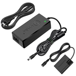 Gonine for Canon R50 Dummy Battery, LP-E17 DR-E18 DC Coupler ACK-E18 Continuous Power Supply AC Adapter, for Canon EOS Rebel R8 RP R50 R10 T7i T6i T8i T6s SL2 SL3 850D 77D, Kiss X8i X9i X10 Cameras.