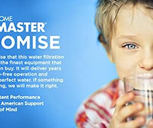 Home Master HMF2SmgCC Whole House Water Filter, 4-layer sediment filter 25 to 1 micron, Powerful Up-Flow KDF85 & Catalytic Carbon 10gpm, 1” NPT ports, Patented heavy steel bracket fits 16” wall studs