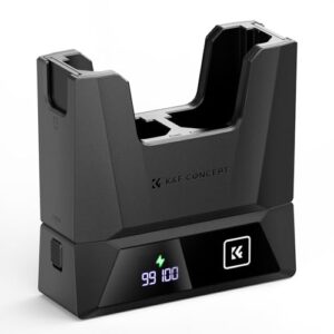 K&F Concept NP-FZ100 Charger 18W Dual Portable Battery Charger for Sony A7iii, A7iv, A7C, FX3, FX30, A9, A6600, A6700, ZV-E1, ZV-E10ii, Alpha 9, A9S, A7R III, A7R IV, A7R V