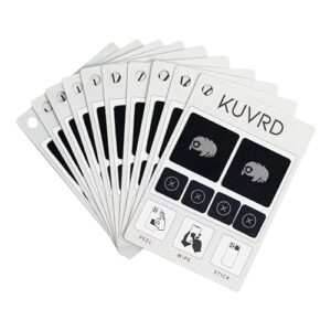 KUVRD Waterbear – Universal Screen Cleaners – Teeny Tiny Cleaning Tools for Your Lenses & Screens – 10-Pack – (10 Patch Sets)