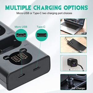 LP-E12 Battery Charger Compatible with Canon EOS M, M2, M10, M50, M50 Mark II, M100, M200 Cameras