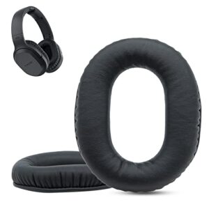 Krone Kalpasmos Ear Pads for Sony MDR-RF995RK Headphones, Also Compatible with Sony MDR-RF895RK, Sony WH-RF400R Wireless Headphone Replacement Ear Cushions Soft Memory Foam Ear Cup Leather Pads(Black)
