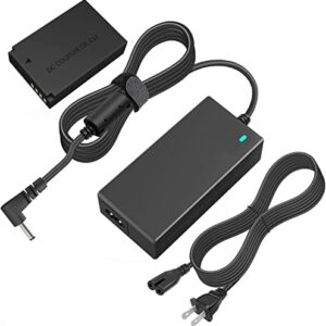 LP-E12 Dummy Battery DR-E12 DC Coupler ACK-E12 AC Power Adapter Kit for Canon EOS M50, EOS M50 Mark II, EOS M200 M100 Cameras
