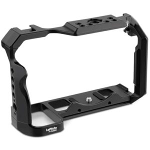 Leftfoto Camera Cage for Nikon Z6III/Z5/Z6/Z7/Z6II/Z7II,Camera Protection Frame Rig with Arca Base,Video Cage for Vlog Video Shooting