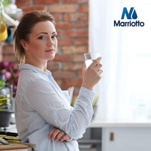 MARRIOTTO MIWF6200 Water Filter Replacement,Compatible with Midea French Door and Side-by-side Refrigerators,Sharp SJWF200,SJG2254FS (2 Pack)