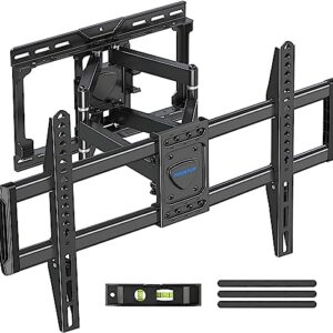MOUNTUP Large TV Wall Mount for Most 37-82” TVs, Premium Ball Bearings Design for Ultra-Slim OLED TVs Smooth Swivel & Extension, TV Mount Bracket Articulating Arm Holds 100LBS, Max VESA 600x400mm
