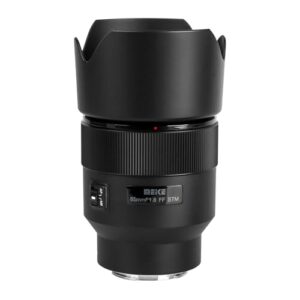 Meike 85mm F1.8 Auto Focus Medium Telephoto STM Stepping Motor Full Frame Portrait Lens Compatible with Sony E Mount Mirrorless Cameras