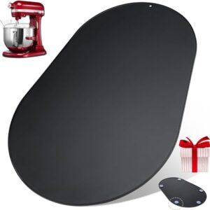 Metal Sliding Mat for KitchenAid Stand Mixer 5-8 Qt, Sliding Tray for Bowl-lift Mixer