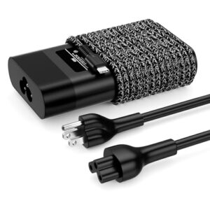 New Slim 65W USB C Laptop Charger Replacement for HP Spectre x360 Envy x360 Chromebook Elitebook x360 Elite x2 Probook Computer AC Adapter Type C 6FT Power Cord