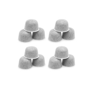 Nispira Charcoal Water Filter Replacement Compatible with Capresso Coffee Maker Part 4440.90 12 Filters (Not for Wolf Coffee Maker)