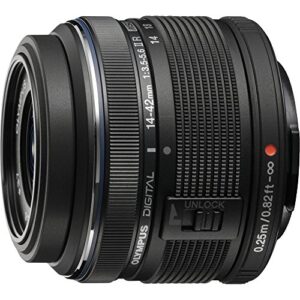 Olympus M.14-42MM F3.5-5.6 2R Zuiko Camera Zoom Lens Black