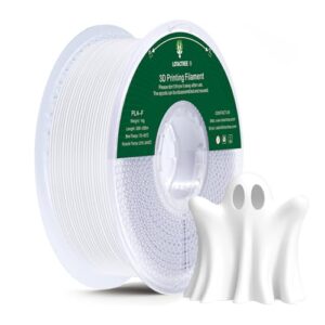 PLA-F Filament White 1KG(2.2LBS), PLA Plus 3D Printer Filament 1.75mm ± 0.02mm Strength and Toughness Fit for Most FDM 3D Printers