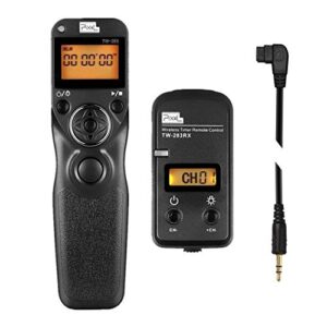 Pixel TW283-S1 Wireless Remote Trigger Timer Intervalometer Compatible with Sony a100 a200 a300 a350 a400 a450 a500 a550 a560 a580 a700 a850 a900 a37 a5 a5 a57 A65 A67 A77 A99 A77II A99II