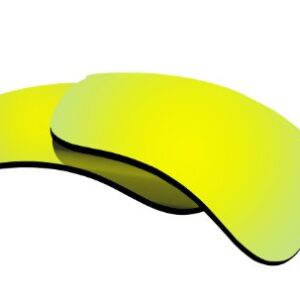 Polarized Lens Replacement Compatible with Oakley Flak Jacket XLJ Sunglasses Lenses Polarized Gold