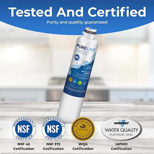 Pureline DA29-00020B Samsung® Refrigerator Water Filter Replacement, Replacement for DA29-00020A/B, HAF-CIN/EXP, HAF-CIN,DA97-08006A, Kenmore® 46-9101, 469101, 9101 Refrigerator Filter (3 Pack) - Image 3
