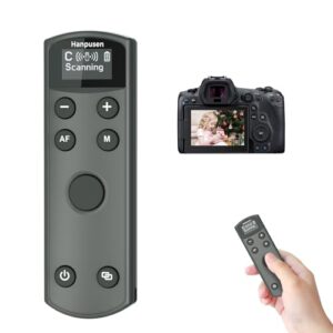 Rechargeable Camera Remote Control for Canon,Wireless Shutter Release Compatiable with EOS R,R5,R6,R50,R100,M6 Mark II,G5X Mark II,G7X Mark III,Rebel T7i,T8i,SL2,SL3,M50,M200;Replaces BR-E1