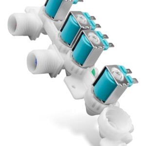 Replace DC97-15459Q Water Inlet Valve Assembly Compatible with Samsung Washer, Washing Machine Inlet Valve Part