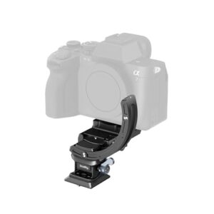 SmallRig Horizontal-to-Vertical Mount Plate Kit for Mirrorless Cameras, for Sony, for FUJIFILM, for Nikon, for Canon, Tripod Mount Ring Lens Mount with Quick Release Plate for Arca Type – 4349