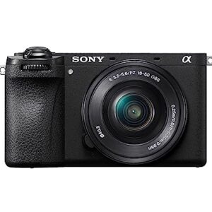 Sony Alpha 6700 – APS-C Interchangeable Lens Camera with 26 MP Sensor, 4K Video, AI-Based Subject Recognition, Log Shooting, LUT Handling and Vlog Friendly Functions and 16-50mm Zoom Lens