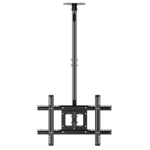 Sylvox Ceiling TV Mount, Outdoor TV Stand Supports Wall Mounting Multiple Angle and Height Adjustments, Multi-Purpose Ceiling Mount TV Bracket for 32-65 Inch Indoor and Outdoor TVs.