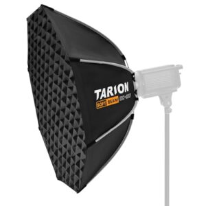 TARION 35.4“ Quick Release Octagonal Softbox – Bowens Mount Softbox with Diffusers/Honeycomb Grid/Carrying Bag for Live Streaming, Photography, Videography (OC-90F)
