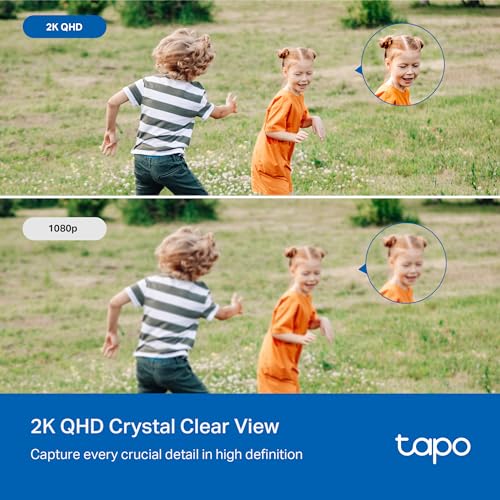 TP-Link Tapo 2K QHD Outdoor Pan/Tilt Wi-Fi Security Camera, 360° View, Motion Tracking, Color Night Vision, Free Person/Vehicle/Motion Detection, Cloud & SD Card Storage, 24/7 Recording, Tapo C520WS… - Image 7