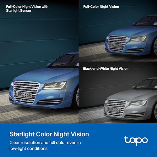 TP-Link Tapo 2K QHD Outdoor Pan/Tilt Wi-Fi Security Camera, 360° View, Motion Tracking, Color Night Vision, Free Person/Vehicle/Motion Detection, Cloud & SD Card Storage, 24/7 Recording, Tapo C520WS… - Image 8