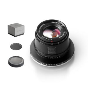 TTArtisan 35mm F1.4 APS-C Manual Focus Lens for Nikon Z Mount Camera Z5 Z6 Z7 Z6II Z7II ZFC Z30 Z50 Z9 Black